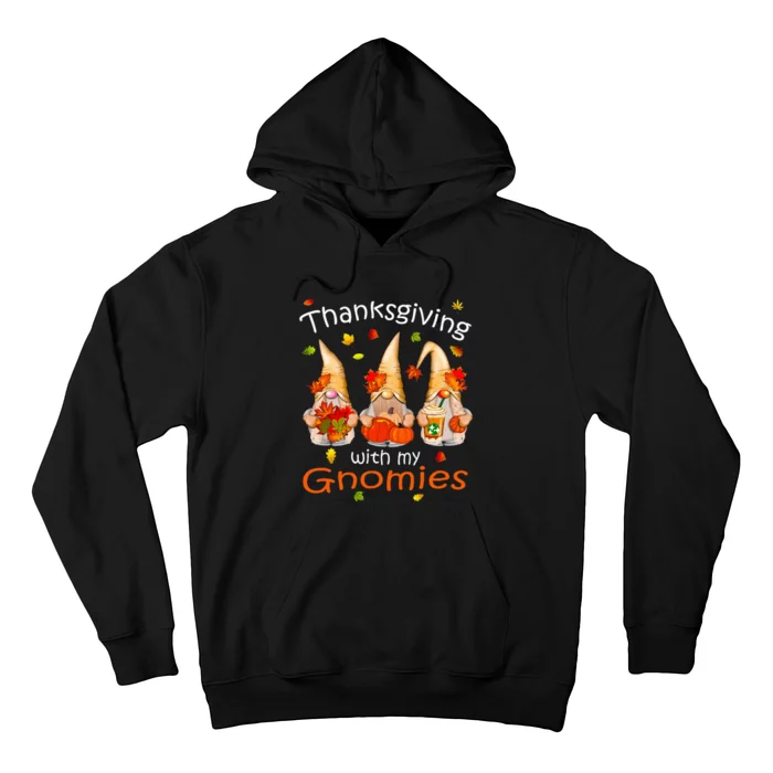 Funny Thanksgiving Gnome Gnomies Lover Hoodie