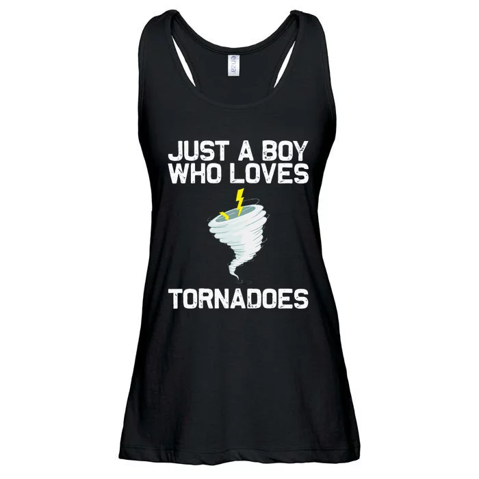 Funny Tornado Gift For Kids Hurricane Weather Chaser Ladies Essential Flowy Tank