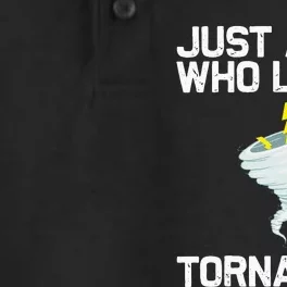 Funny Tornado Gift For Kids Hurricane Weather Chaser Dry Zone Grid Performance Polo