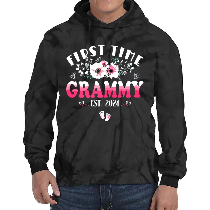 First Time Grammy 2024 Mothers Day Soon To Be Grammy Tie Dye Hoodie