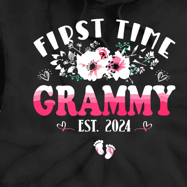 First Time Grammy 2024 Mothers Day Soon To Be Grammy Tie Dye Hoodie