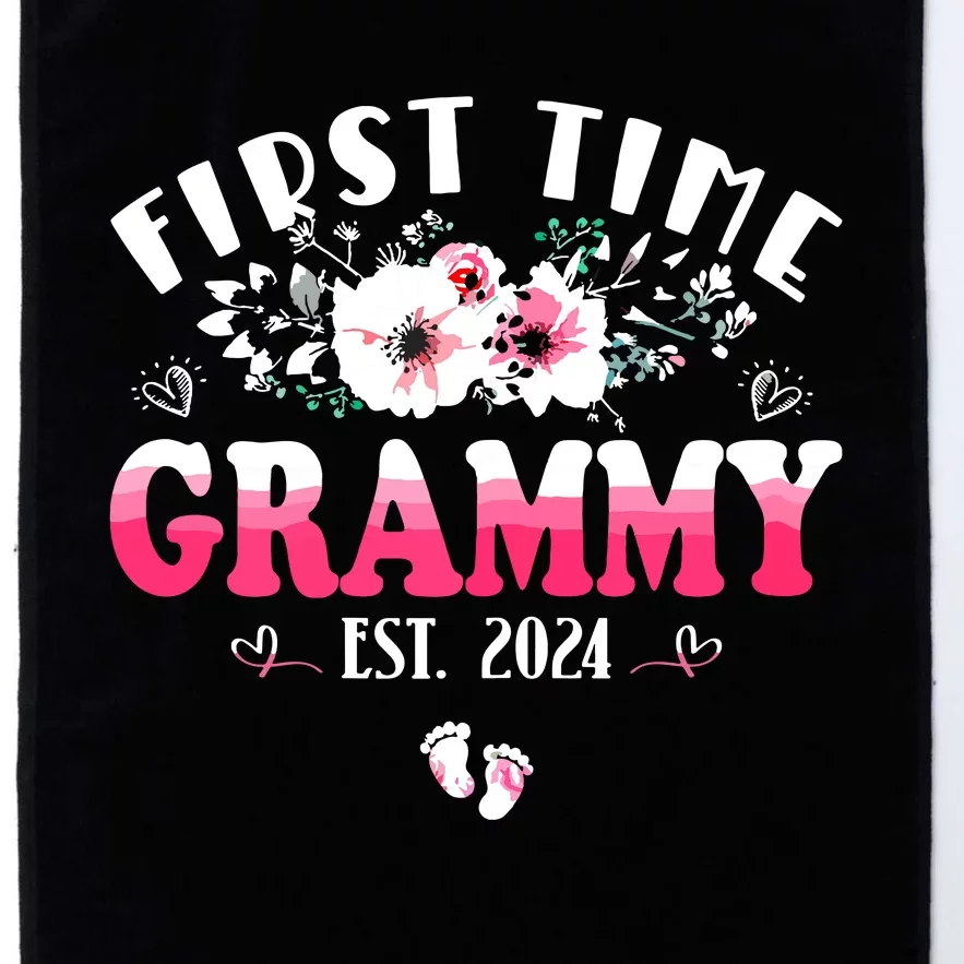 First Time Grammy 2024 Mothers Day Soon To Be Grammy Platinum Collection Golf Towel