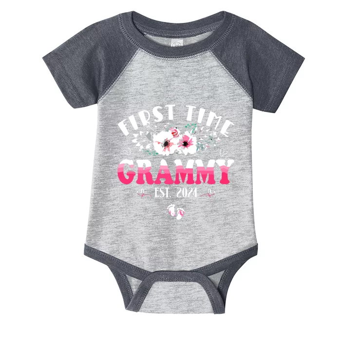 First Time Grammy 2024 Mothers Day Soon To Be Grammy Infant Baby Jersey Bodysuit