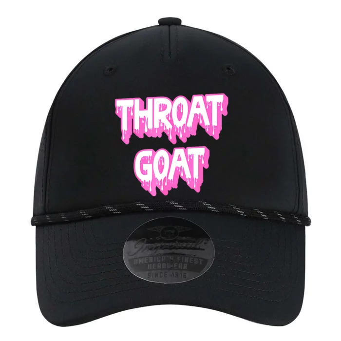 Funny Throat Goat Adult Humor Sarcastic Outfit Performance The Dyno Cap