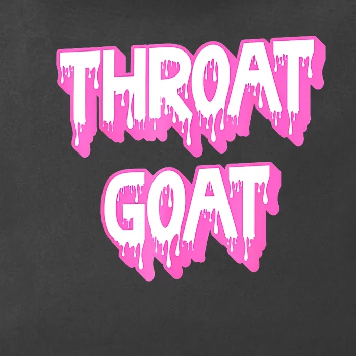 Funny Throat Goat Adult Humor Sarcastic Outfit Zip Tote Bag