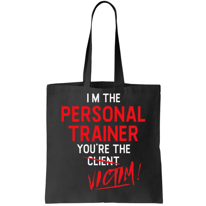 Fitness Trainer Gift Gym Workout Personal Trainer Tote Bag