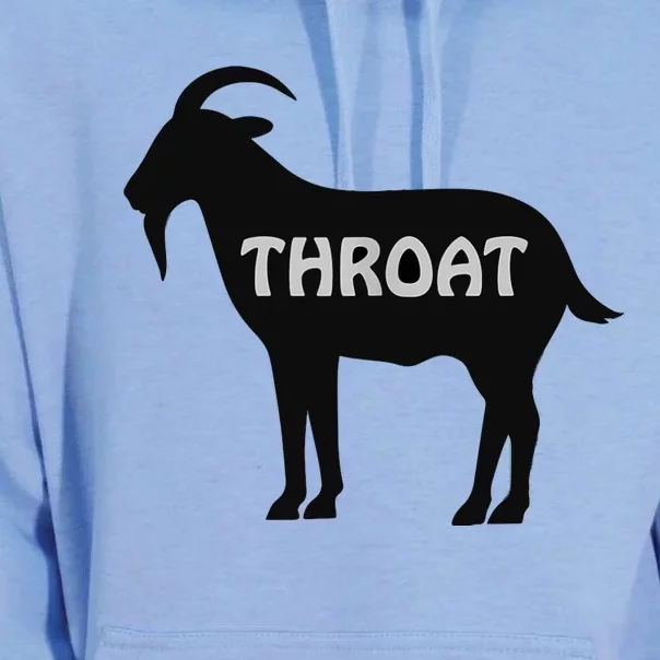 Funny Throat Goat - Adult Humor Slogan Costume Unisex Surf Hoodie