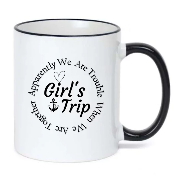 Friends Trip Gift Black Color Changing Mug