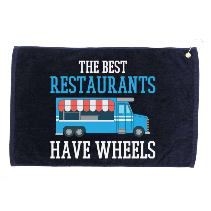 Food Truck Gift Grommeted Golf Towel