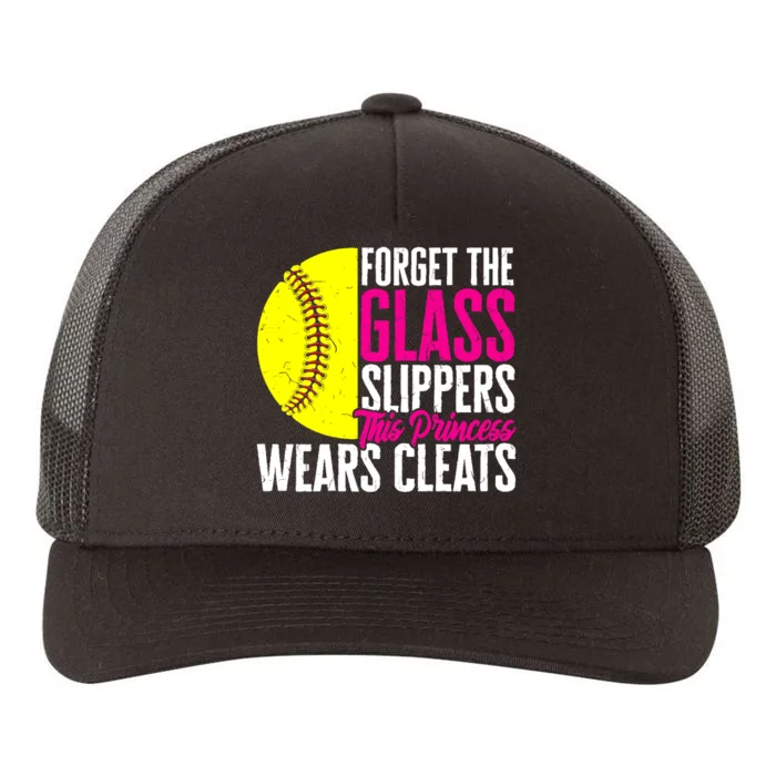 Forget The Glass Slippers This Princess Wears Cleats Yupoong Adult 5-Panel Trucker Hat