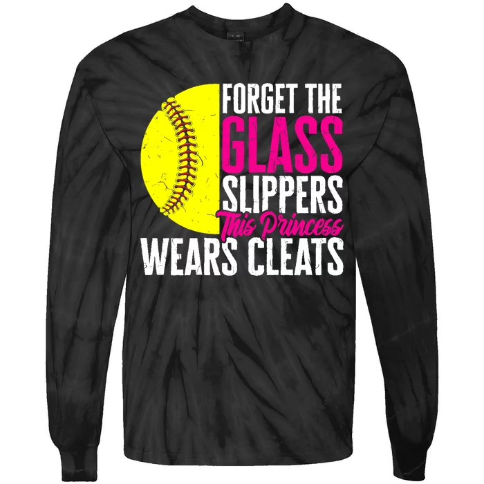 Forget The Glass Slippers This Princess Wears Cleats Tie-Dye Long Sleeve Shirt