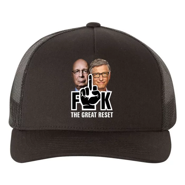 F*ck The Great Reset Yupoong Adult 5-Panel Trucker Hat