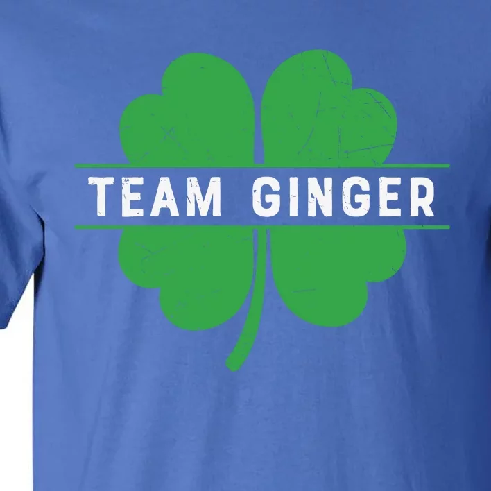 Funny Team Ginger Patricks Day Tall T-Shirt