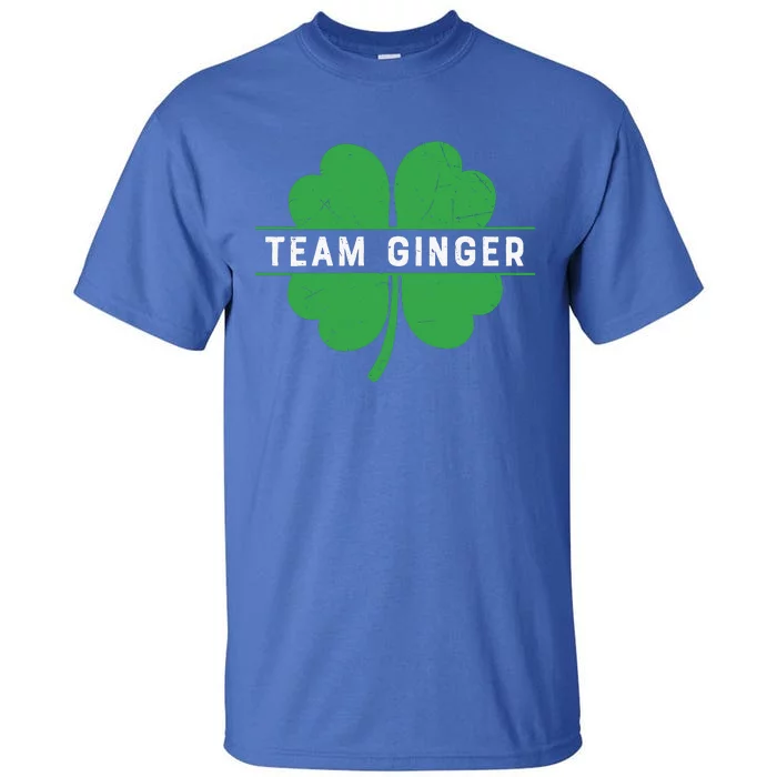 Funny Team Ginger Patricks Day Tall T-Shirt