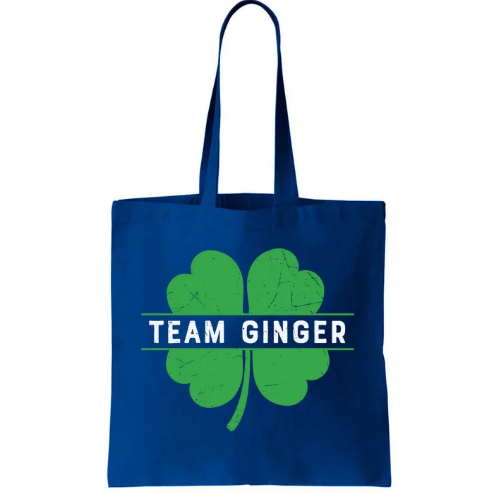 Funny Team Ginger Patricks Day Tote Bag