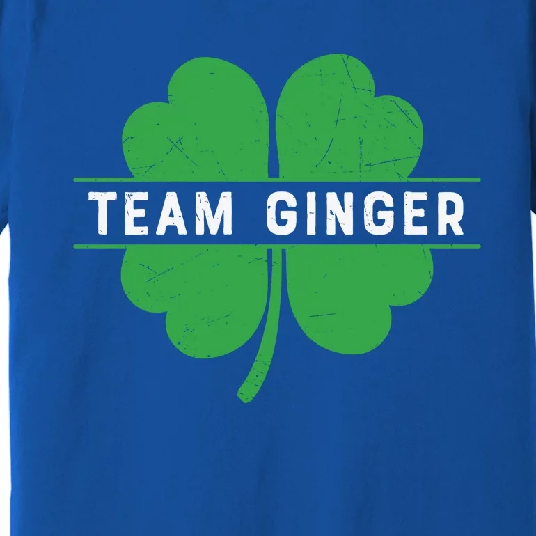 Funny Team Ginger Patricks Day Premium T-Shirt