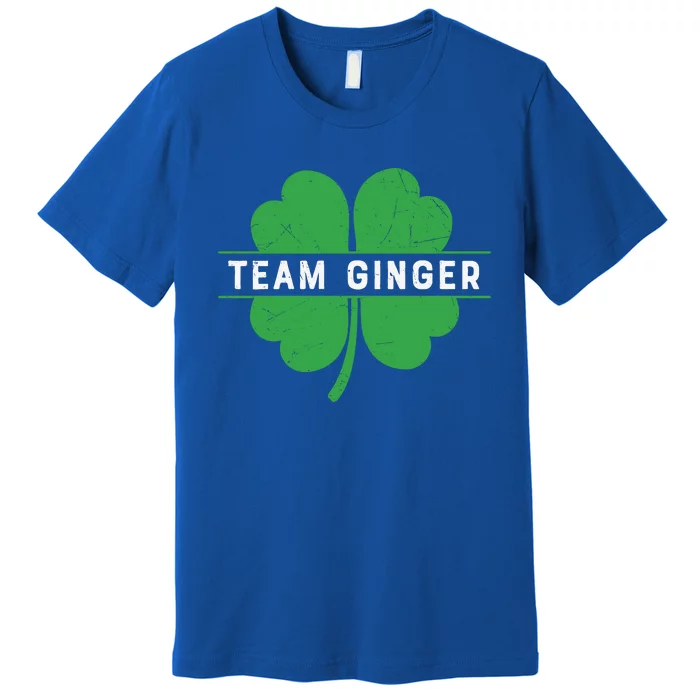 Funny Team Ginger Patricks Day Premium T-Shirt