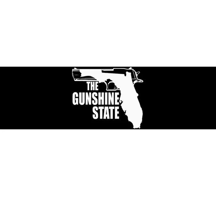 Florida The Gunshine State Bumper Sticker