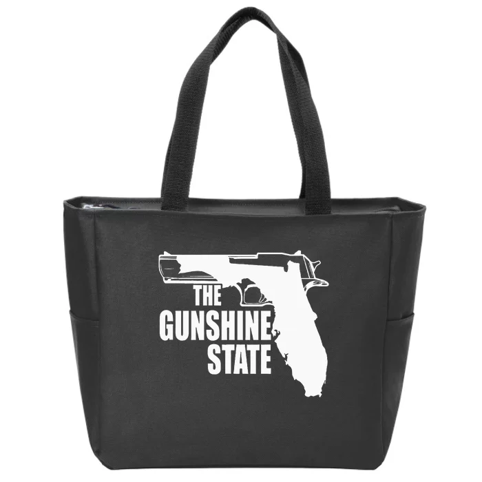 Florida The Gunshine State Zip Tote Bag