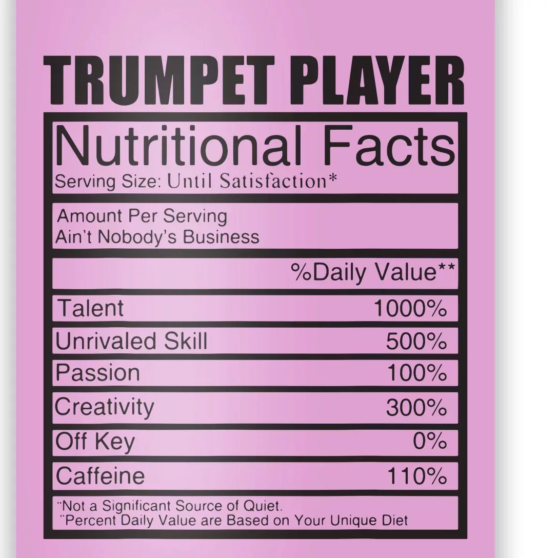 Funny Trumpet Gift For Trumpet Player Poster