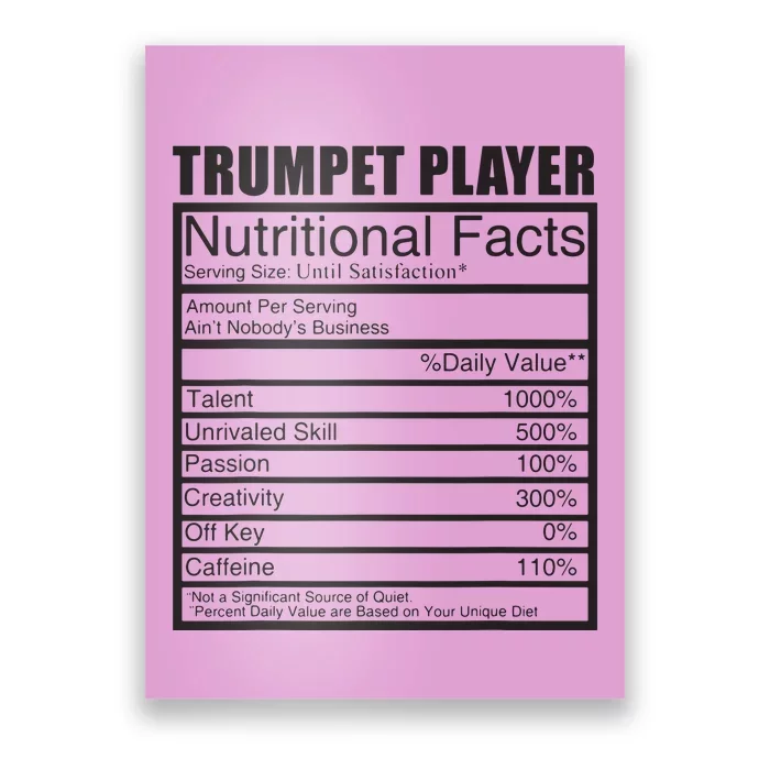 Funny Trumpet Gift For Trumpet Player Poster