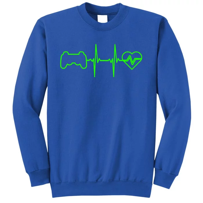 Funny Typical Gamer Heartbeat N Funny Gift Video Game Cool Gift Sweatshirt