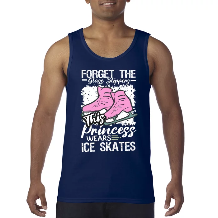 Forget The Glass Slippers This Princess Wear Ice Skate Tank Top