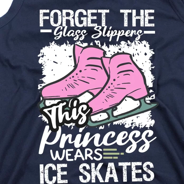 Forget The Glass Slippers This Princess Wear Ice Skate Tank Top