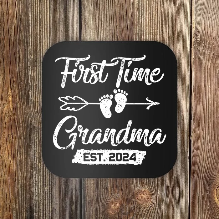 First Time Grandma 2024 Mothers Day Soon To Be Grandma 2024 Coaster