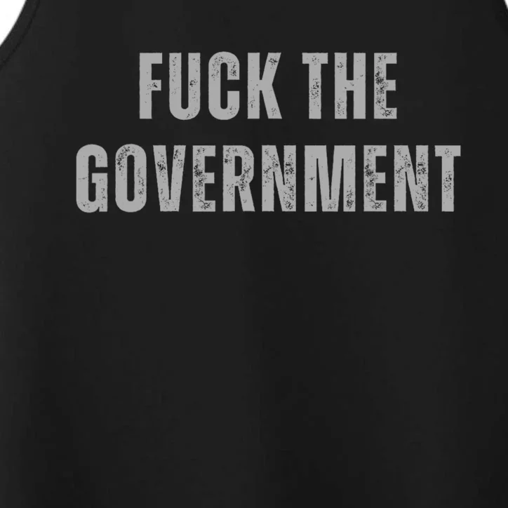 Fuck The Government Performance Tank