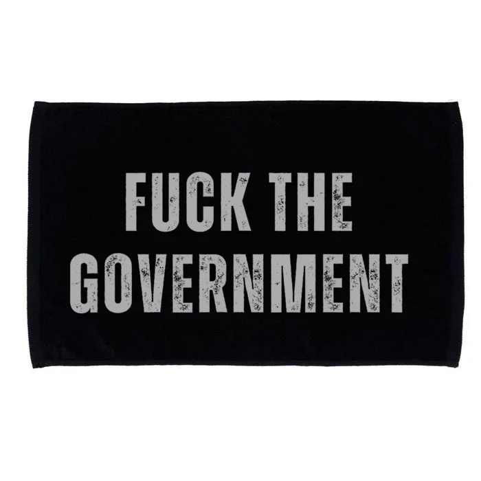 Fuck The Government Microfiber Hand Towel