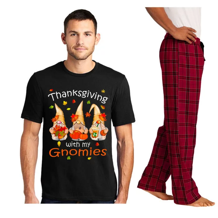 Funny Thanksgiving Gnome Gnomies Lover Pajama Set