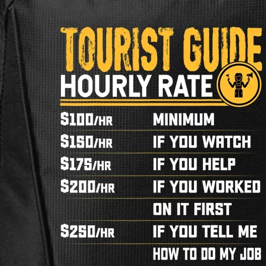 Funny Tourist Guide Hourly Rate - Tour Travel Advisors City Backpack