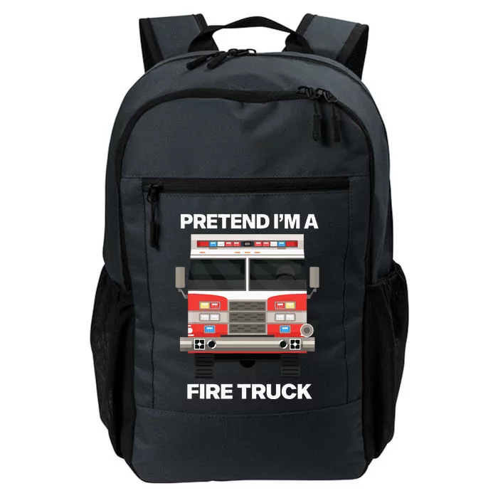 Fire Truck Halloween Costume Pretend IM A Fire Truck Daily Commute Backpack