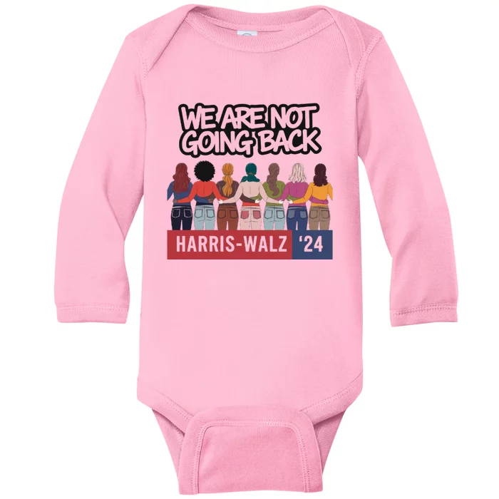 Forward Together: Harriswalz  Vision Ll Cute Gift Baby Long Sleeve Bodysuit