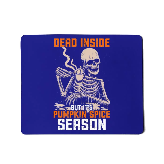 Fall Thanksgiving Halloween Pumpkin Skeleton Decorations Mousepad