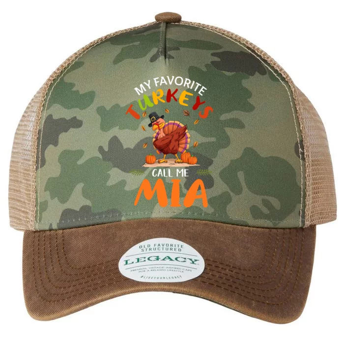 Funny Turkey Holiday Party Mia Matching Thanksgiving Gift Legacy Tie Dye Trucker Hat