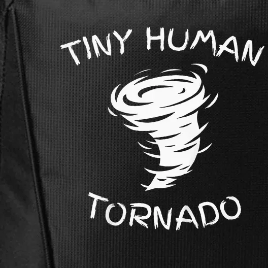 Funny Tiny Human Tornado City Backpack