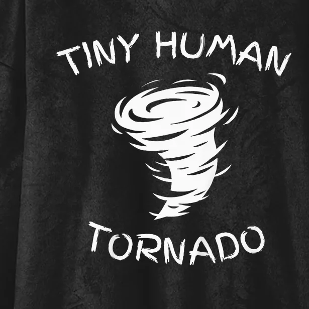 Funny Tiny Human Tornado Hooded Wearable Blanket