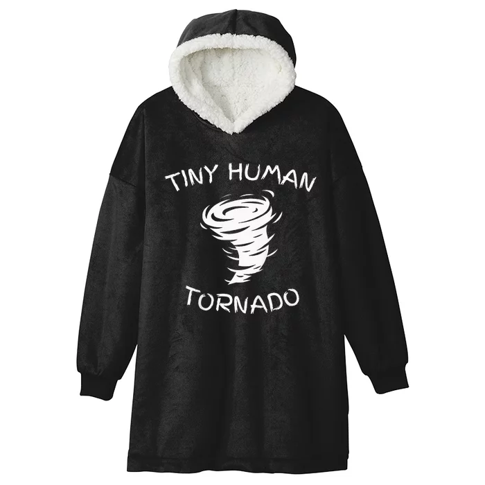 Funny Tiny Human Tornado Hooded Wearable Blanket