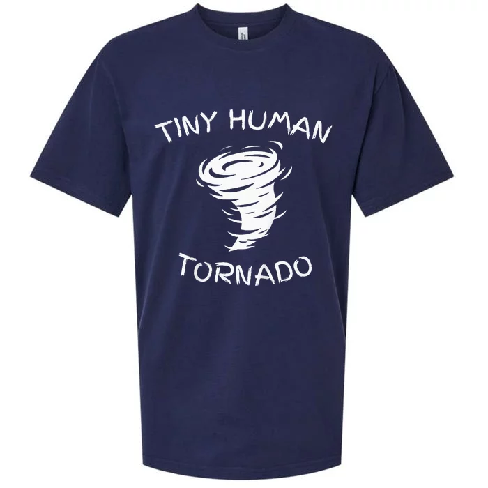 Funny Tiny Human Tornado Sueded Cloud Jersey T-Shirt