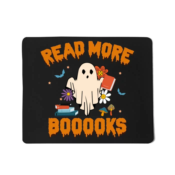 Funny Teacher Halloween Ghost Read More Books Cute Booooks Mousepad