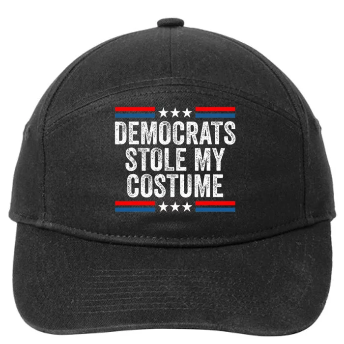 Funny Trump Halloween Costume Democrats Stole My Costume 7-Panel Snapback Hat