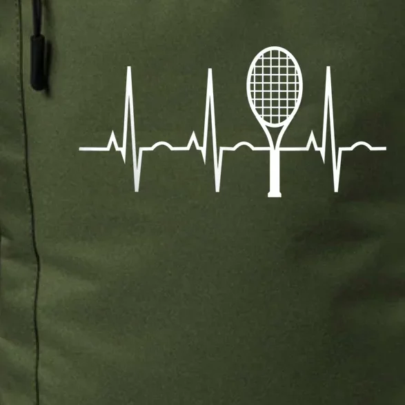 Funny Tennis Heartbeat Best Tennis Gift For Players Fans Daily Commute Backpack