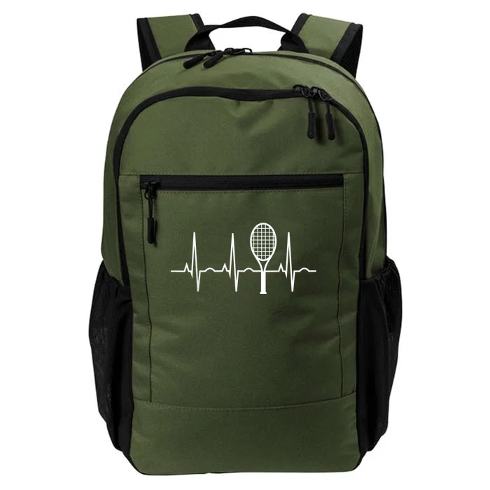 Funny Tennis Heartbeat Best Tennis Gift For Players Fans Daily Commute Backpack