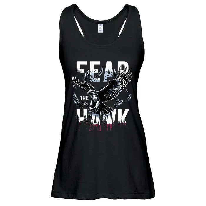 Fear The Hawk Hawks Hawks Ladies Essential Flowy Tank