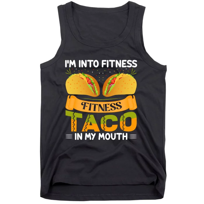 Fitness Taco Humor Tank Top