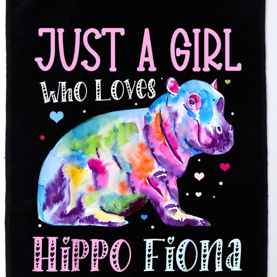 Fiona The Hippo Baby Love Hippo Fiona Platinum Collection Golf Towel