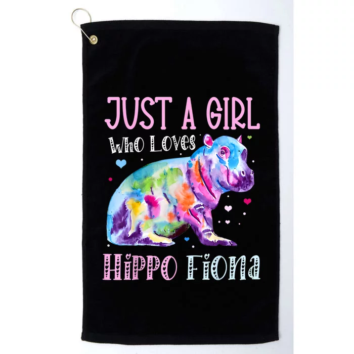 Fiona The Hippo Baby Love Hippo Fiona Platinum Collection Golf Towel