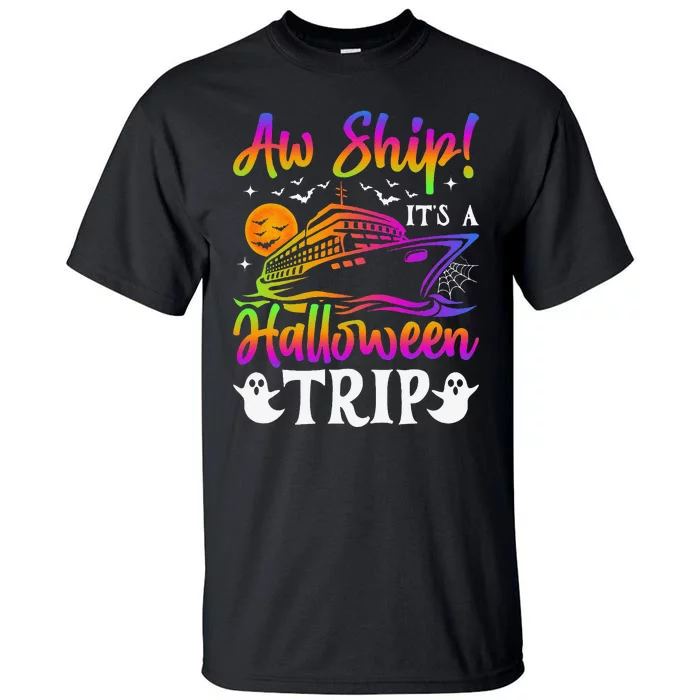 Funny Trip Halloween Cruise Squad Family 2024 Cruising Crew Tall T-Shirt